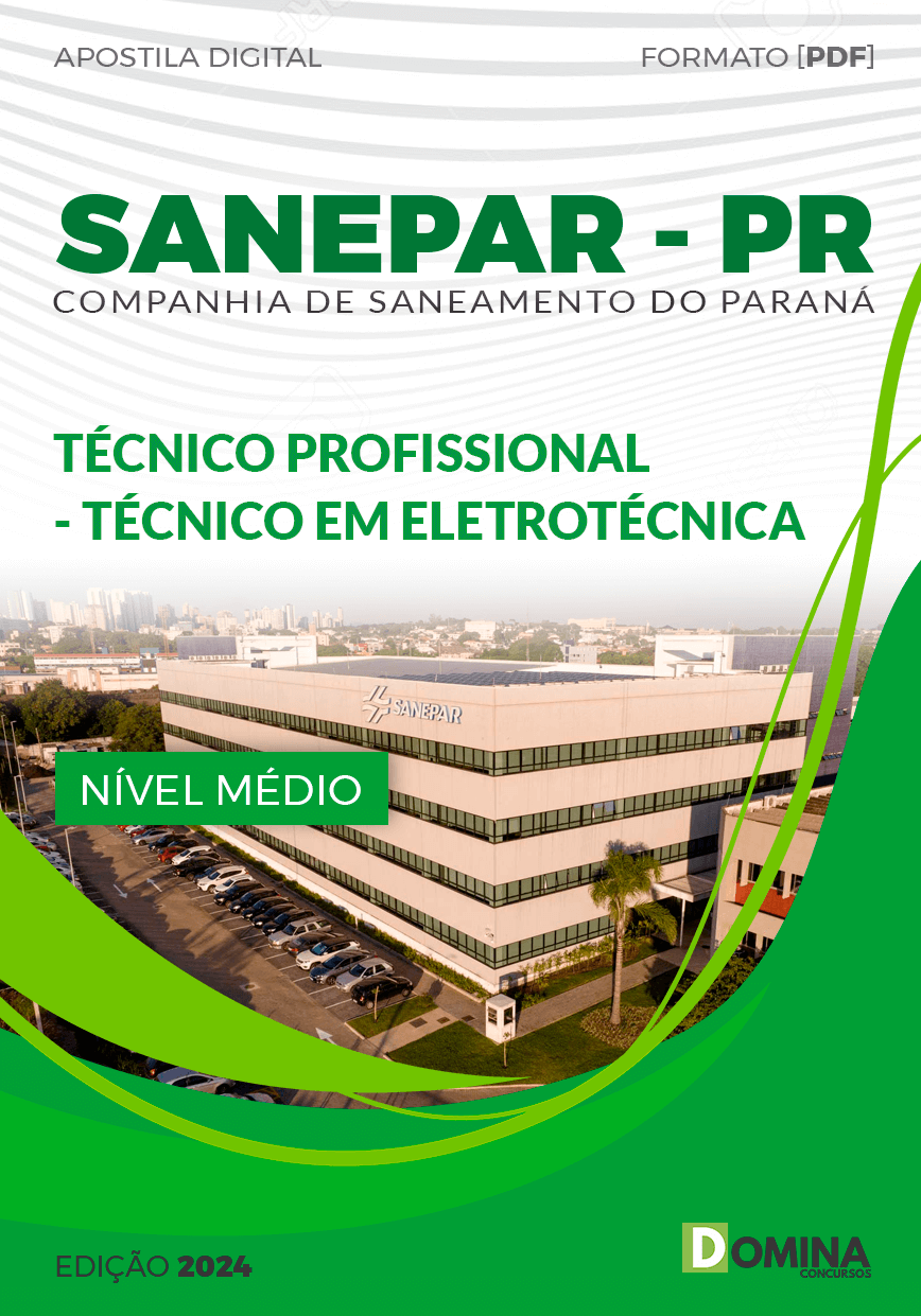 Apostila Técnico em Eletrotécnica SANEPAR 2024