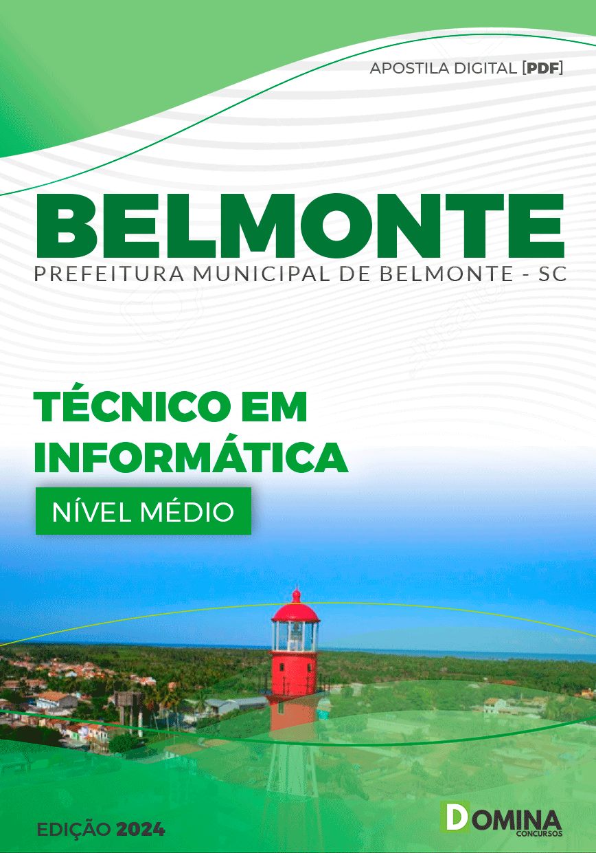 Apostila Técnico em Informática Belmonte SC 2024