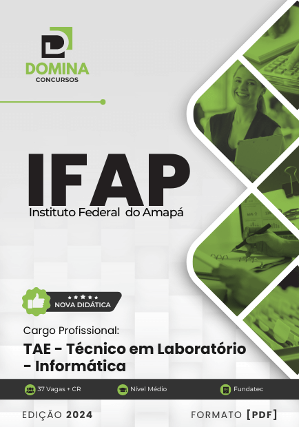 Apostila Concurso IFAP 2024 Técnico em Laboratório Informática