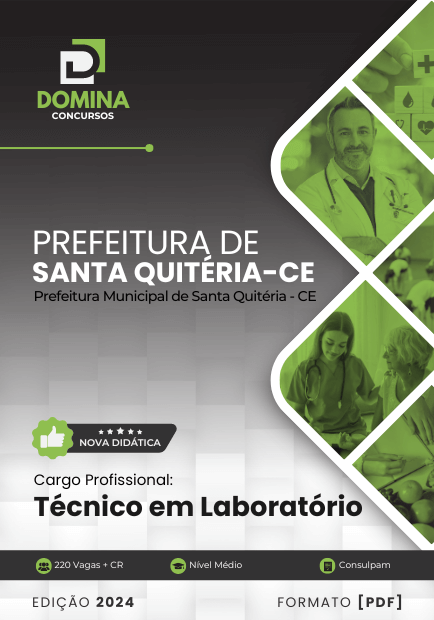 Apostila Técnico em Laboratório Santa Quitéria CE 2024