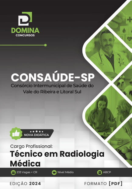 Apostila Técnico em Radiologia Médica Consaúde SP 2024