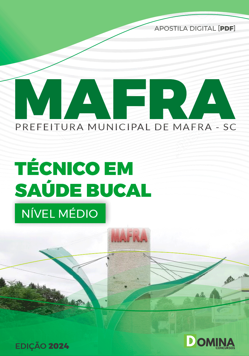 Apostila Técnico em Saúde Bucal Prefeitura Mafra SC 2024