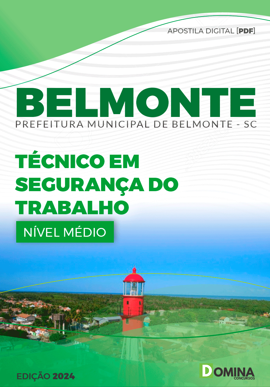 Apostila Técnico em Segurança do Trabalho Belmonte SC 2024