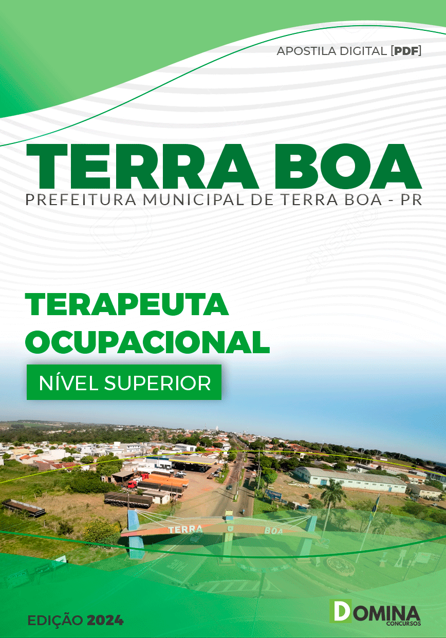 Apostila Terapeuta Ocupacional Terra Boa PR 2024