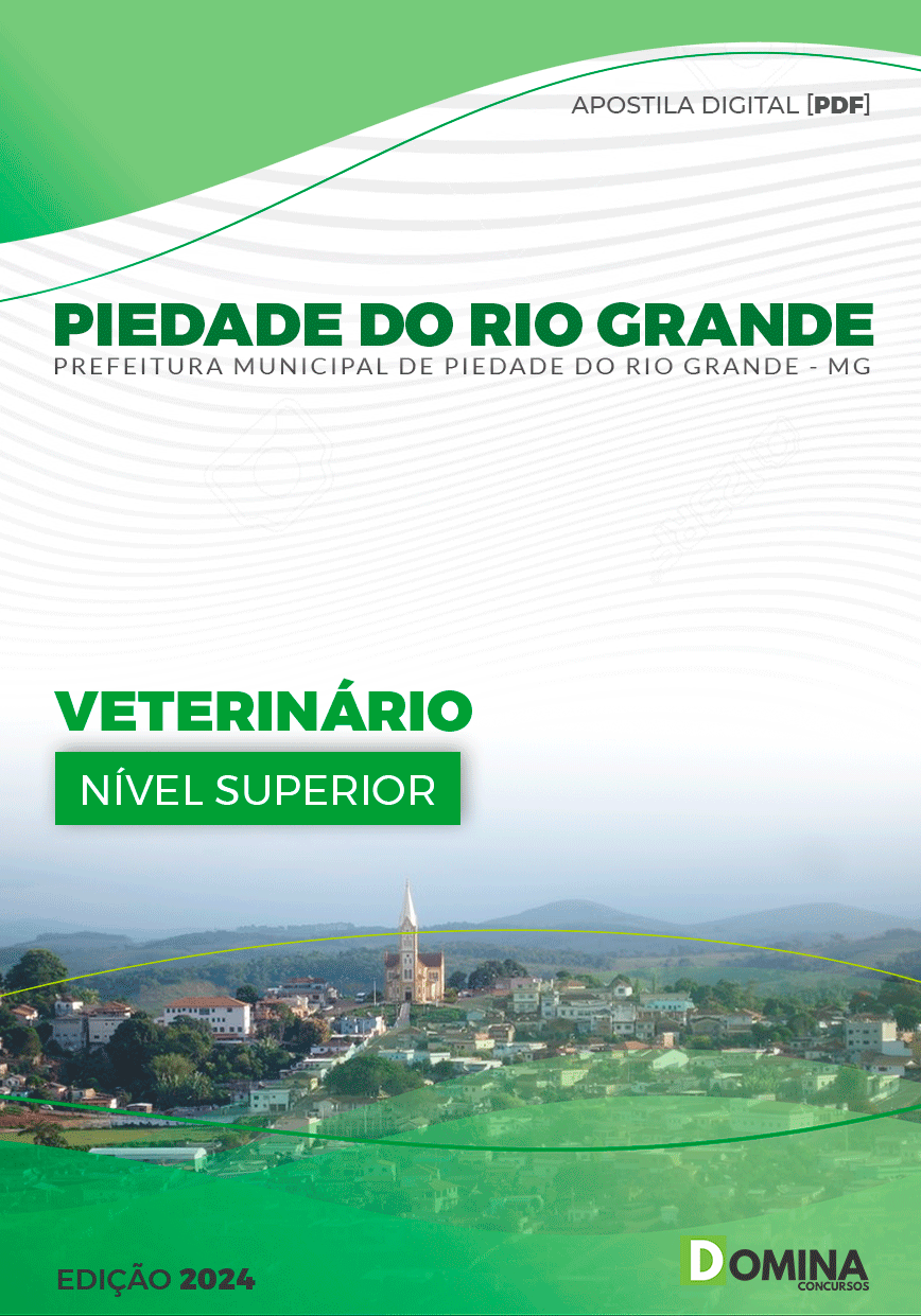 Apostila Veterinário Piedade do Rio Grande MG 2024