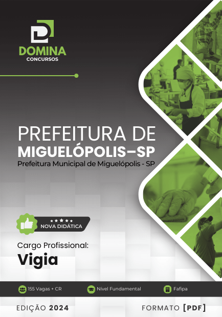 Apostila Vigia Miguelópolis SP 2024