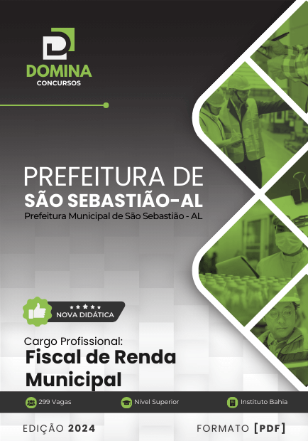 Apostila Fiscal Renda Municipal São Sebastião AL 2024