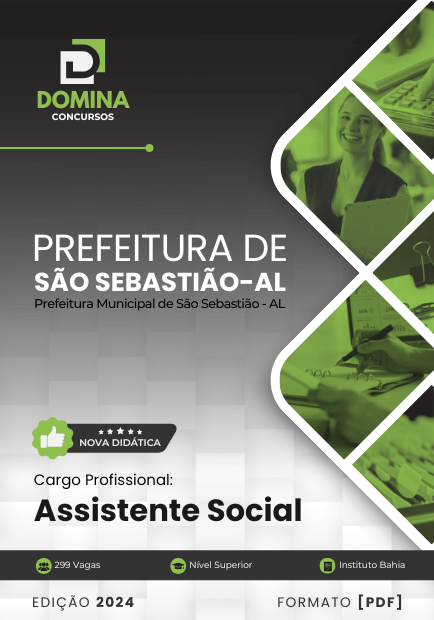 Apostila Assistente Social São Sebastião AL 2024