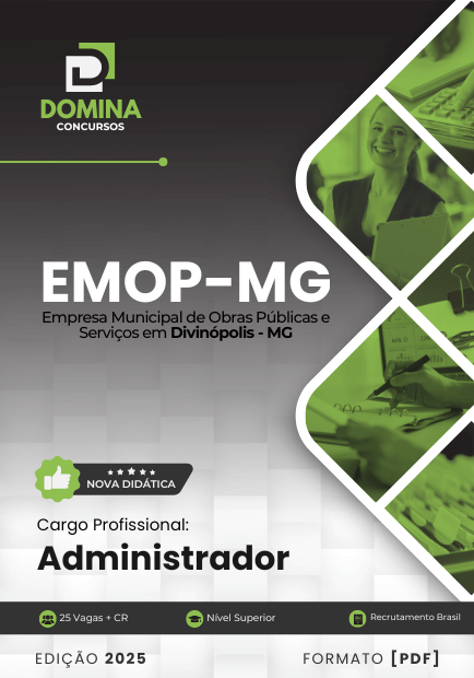 Apostila Administrador EMOP MG 2024