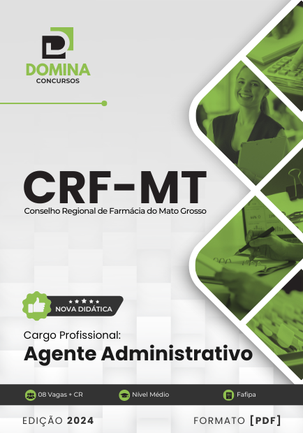 Apostila Agente Administrativo CRF MT 2024