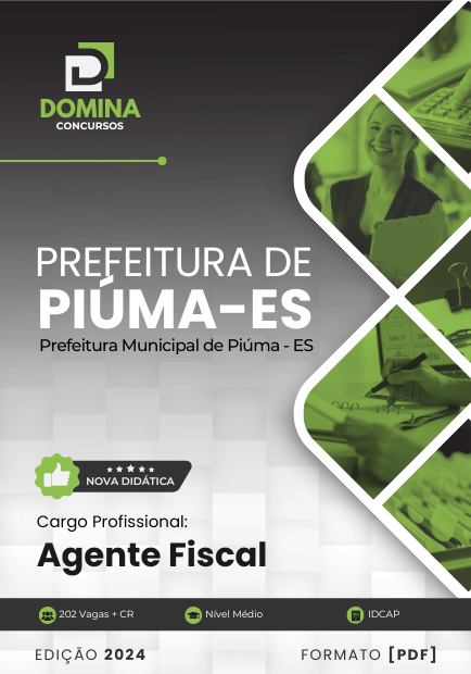 Apostila Agente Fiscal Piúma ES 2024