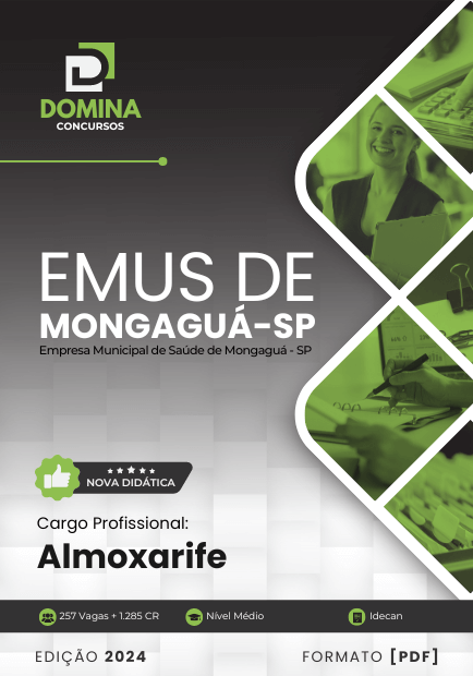 Apostila Almoxarife EMUS Mongaguá SP 2024