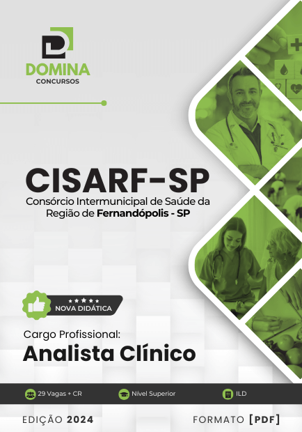 Apostila Analista Clínico CISARF SP 2024