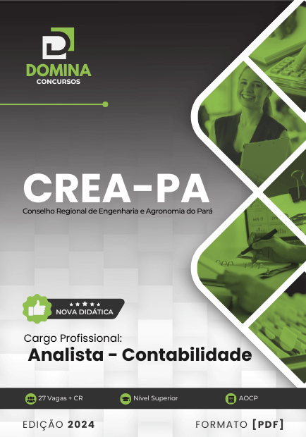 Apostila CREA PA 2024 Analista Contabilidade