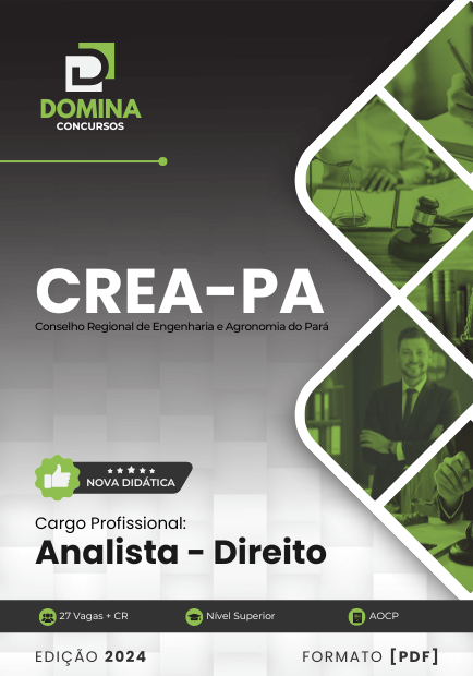 Apostila CREA PA 2024 Analista Direito