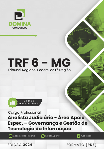 Apostila Analista Judiciário Governança TRF 6 2024