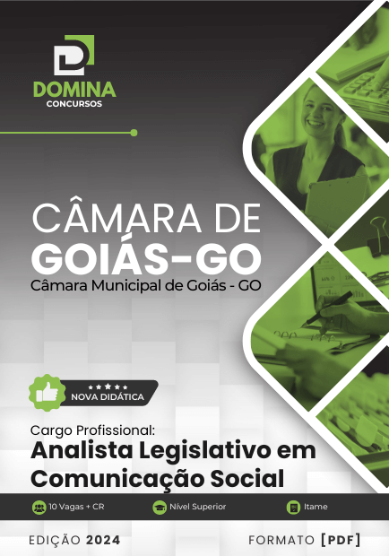 Apostila Analista Legislativo Câmara Goiás GO 2024