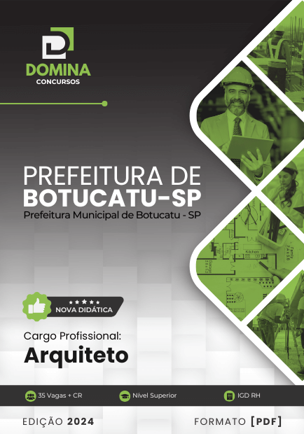 Apostila Arquiteto Botucatu SP 2024