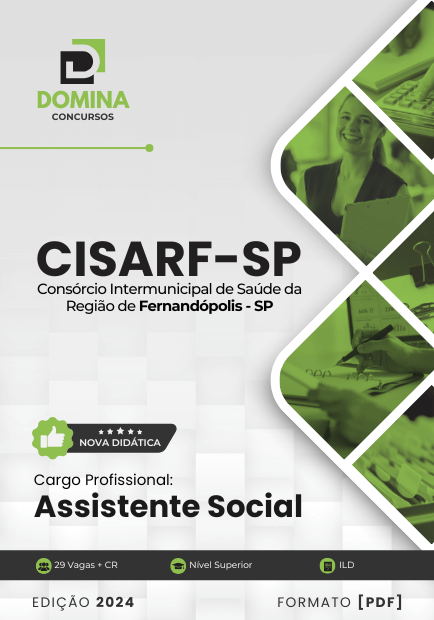 Apostila Assistente Social CISARF SP 2024