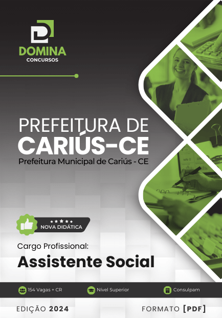 Apostila Assistente Social Cariús CE 2024