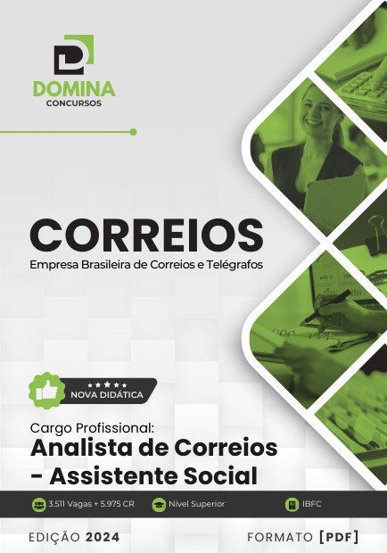 Apostila Assistente Social CORREIOS 2024