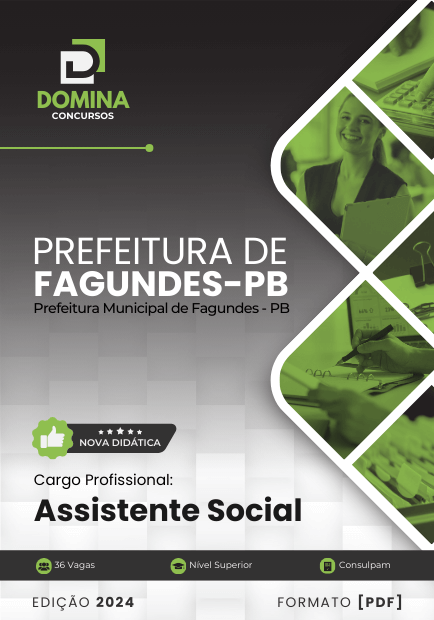 Apostila Assistente Social Fagundes PB 2024