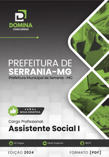 Apostila Assistente Social Serrania MG 2024