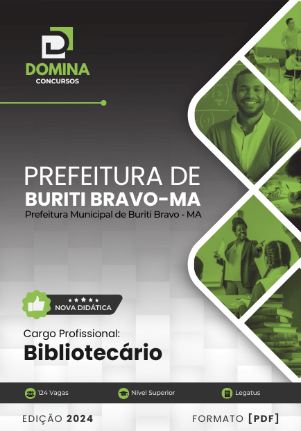 Apostila Bibliotecário Buriti Bravo MA 2024