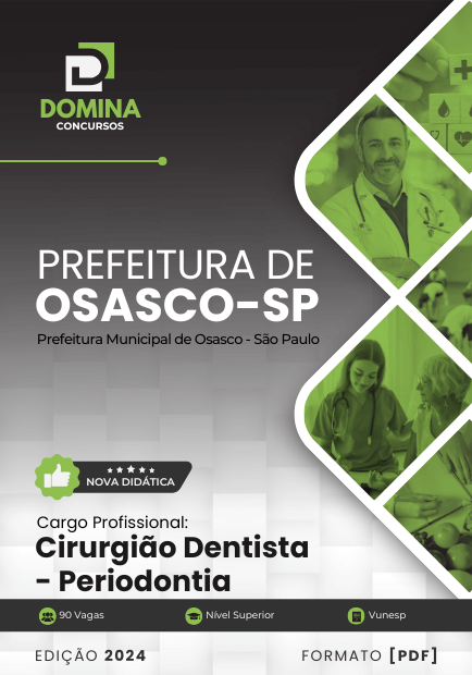 Apostila Cirurgião Dentista Periodontia Osasco SP 2024