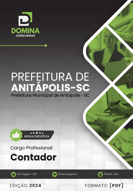 Apostila Contador Anitápolis SC 2024