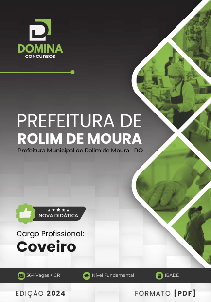 Apostila Coveiro Rolim de Moura RO 2024