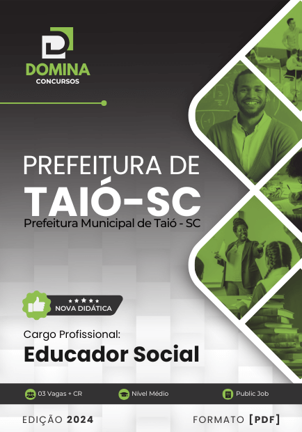 Apostila Educador Social Taió SC 2024