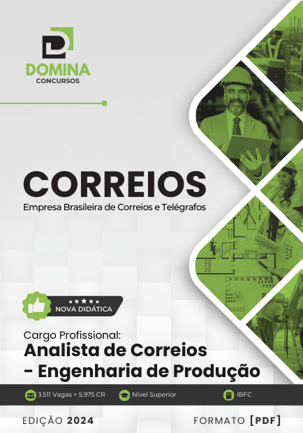 Apostila Engenharia de Produção CORREIOS 2024