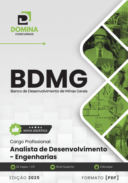 Apostila Analista de Desenvolvimento Engenharias BDMG 2024