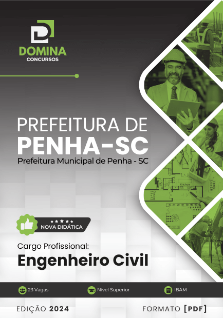 Apostila Engenheiro Civil Penha SC 2024