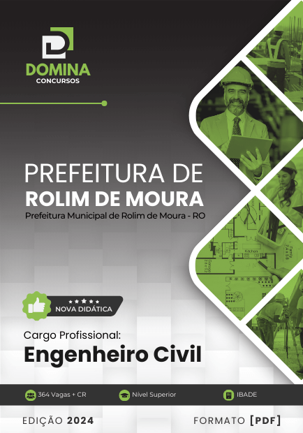 Apostila Engenheiro Civil Rolim de Moura RO 2024