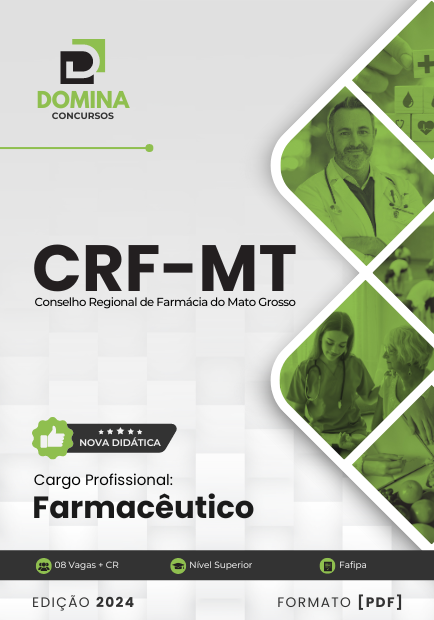 Apostila Farmacêutico CRF MT 2024