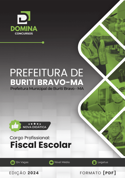 Apostila Fiscal Escolar Buriti Bravo MA 2024