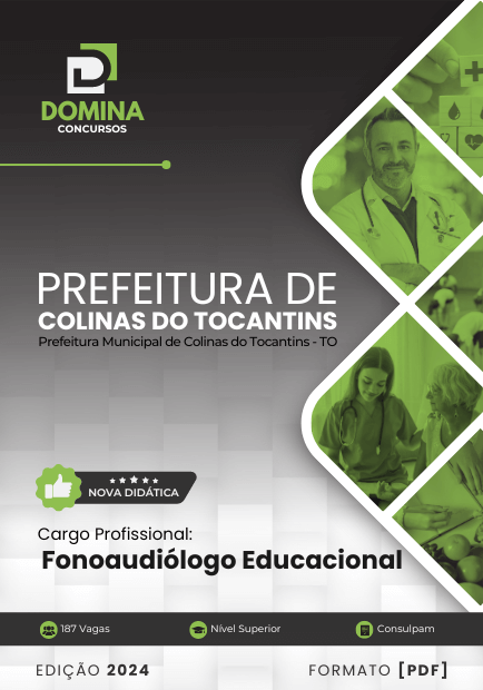 Apostila Fonoaudiólogo Educacional Colinas do Tocantins TO 2024