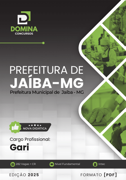 Apostila Gari Jaíba MG 2025