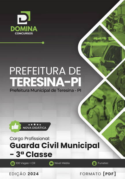 Apostila Guarda Civil Municipal Teresina PI 2024