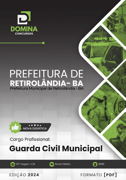 Apostila Guarda Civil Municipal Retirolândia BA 2024