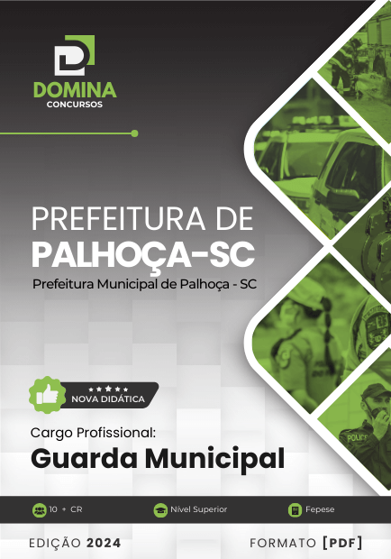 Apostila Guarda Municipal Palhoça SC 2024