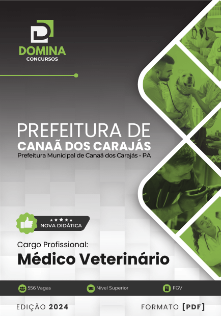 Apostila Médico Veterinário Canaã dos Carajás PA 2024