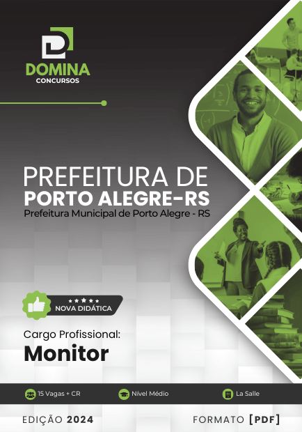 Apostila Monitor Porto Alegre RS 2024