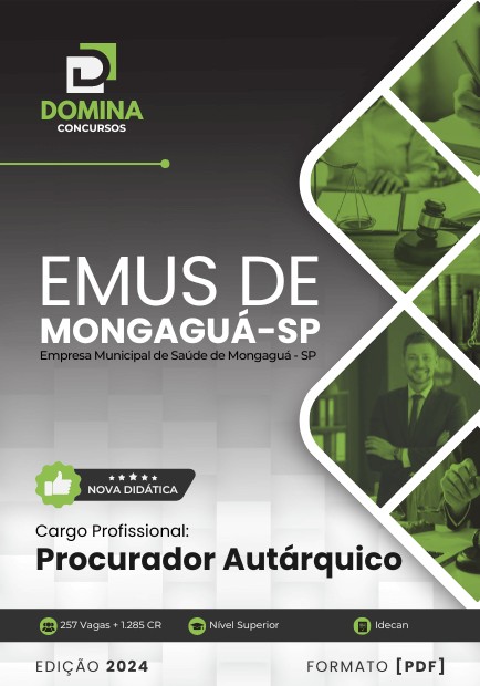 Apostila Procurador Autárquico EMUS Mongaguá SP 2024