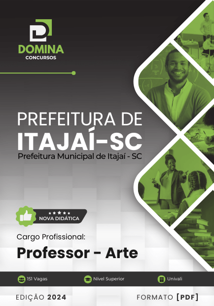 Apostila Professor de Arte Itajaí SC 2024