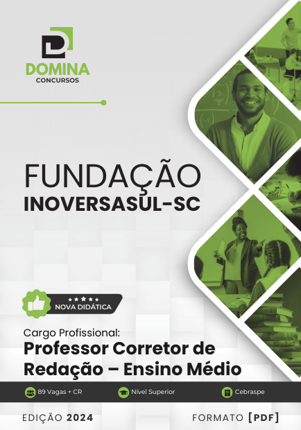 Apostila Professor Corretor Redação Fundação InoversaSul 2024