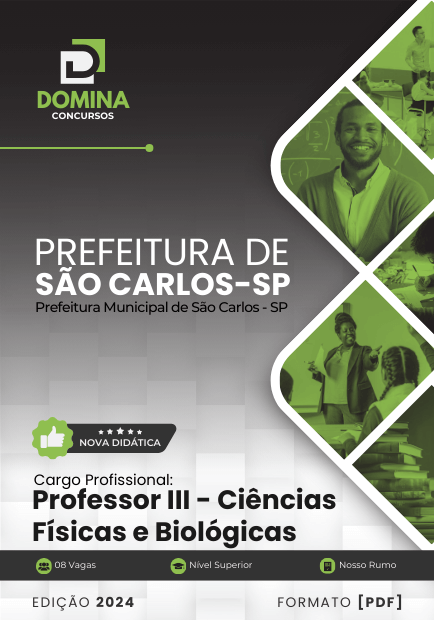 Apostila Professor de Ciências São Carlos SP 2024