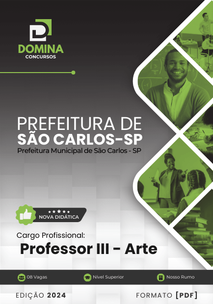 Apostila Professor de Arte São Carlos SP 2024